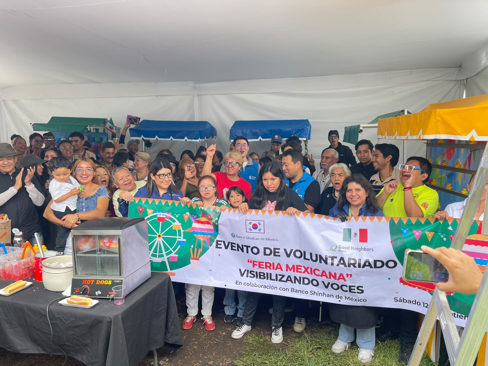 Donativo de Shinhan Bank para Good Neighbors México